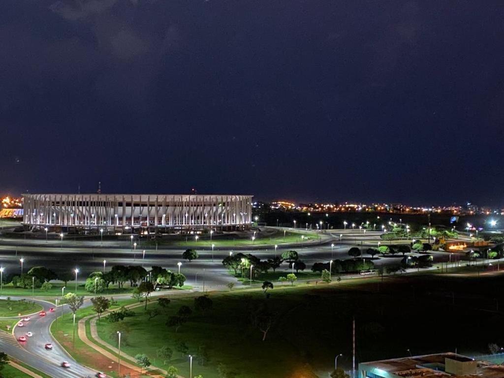 Flat Encantador No 7º Com Vista Pra Torre De Tv Brasília Exterior foto